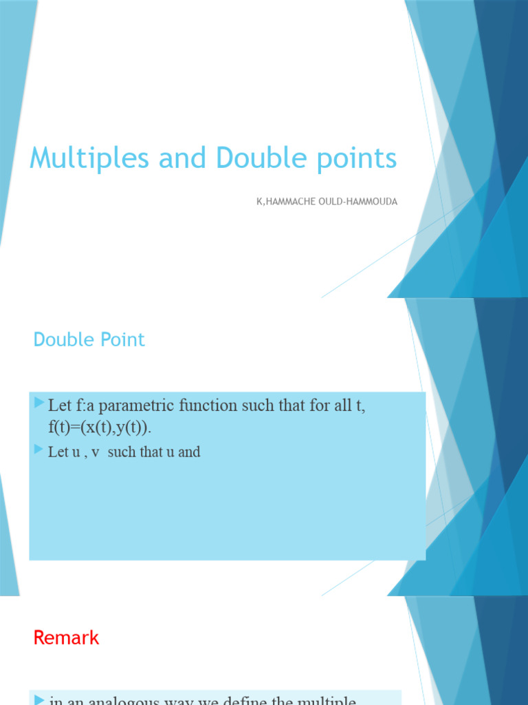 Parametrics Curves Part2 Pdf