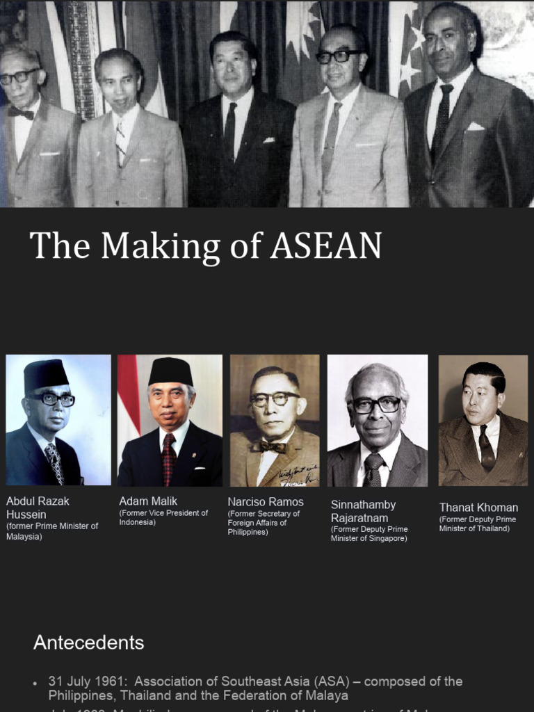 ASA's Role in ASEAN Formation | PDF | Malaysia | Indonesia