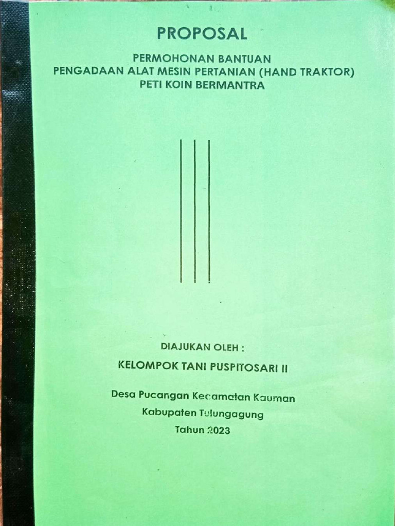 Sistem e-procurement untuk pengadaan alat pertanian di Indonesia