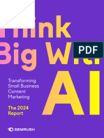 Think Big With AI Small Business Content Marketing in 2024