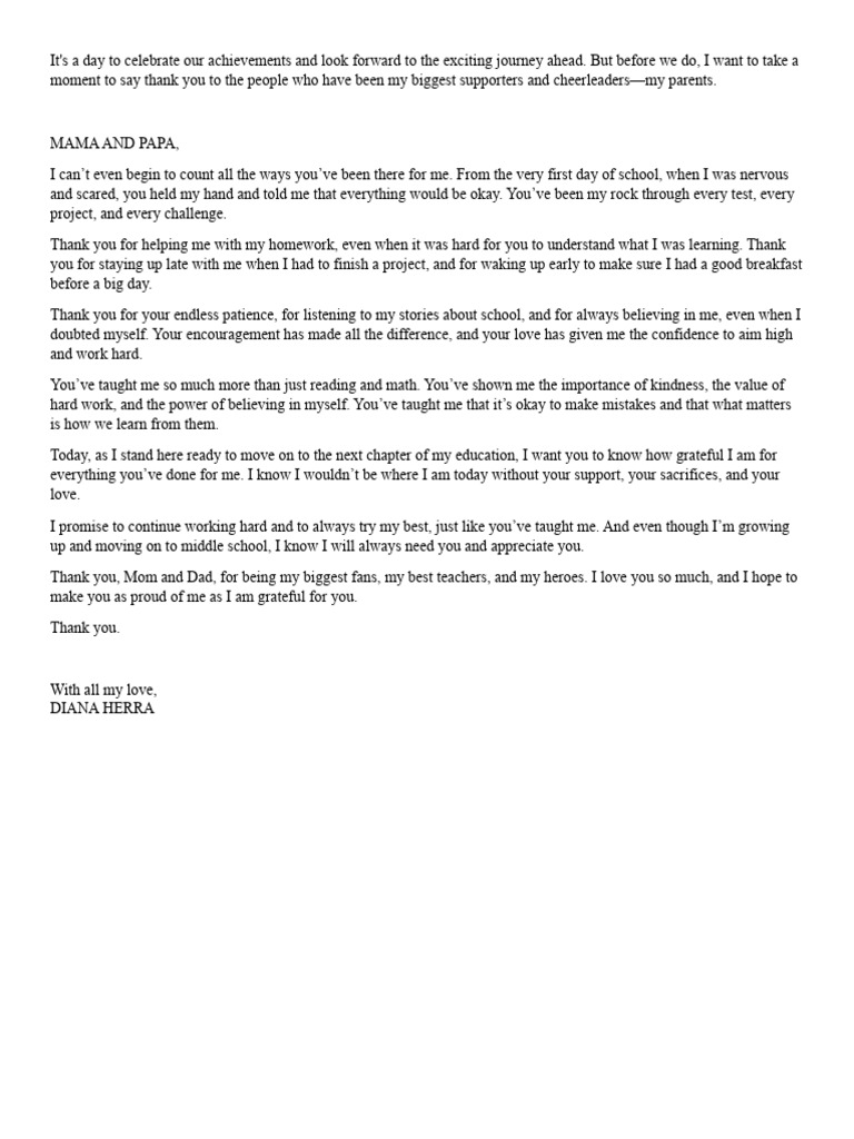 Razel Speech | PDF | Self-Improvement