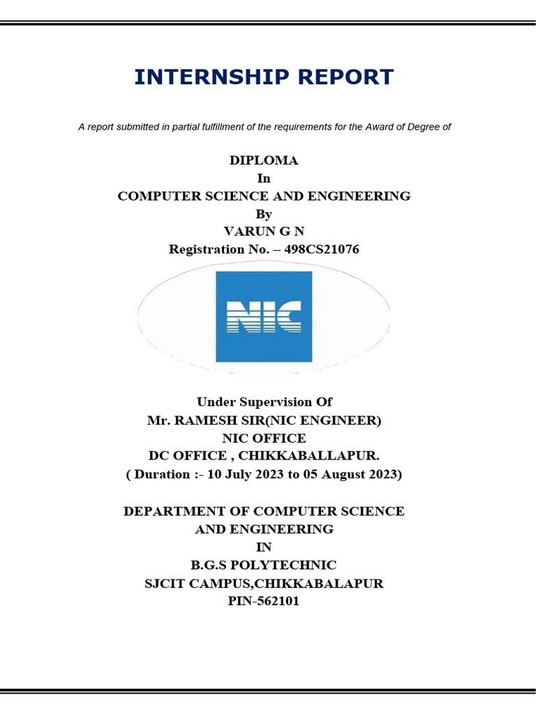 Cyber Security Internship Report | PDF | Security | Computer Security