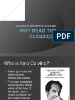 Discussion On Italo Calvino's Famous Book