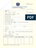 Application Form