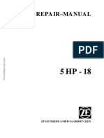 ZF 5HP18 Transmission Repair Manual 11061