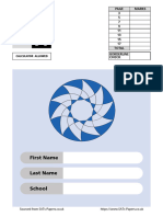 Ks2 Mathematics 2001 Test B