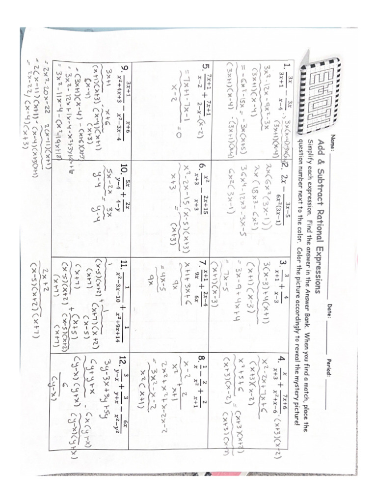 Math Homework | PDF