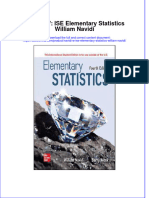 Ebook Navidi W Ise Elementary Statistics William Navidi Online PDF All Chapter