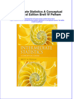 Ebook Intermediate Statistics A Conceptual Course 1St Edition Brett W Pelham Online PDF All Chapter