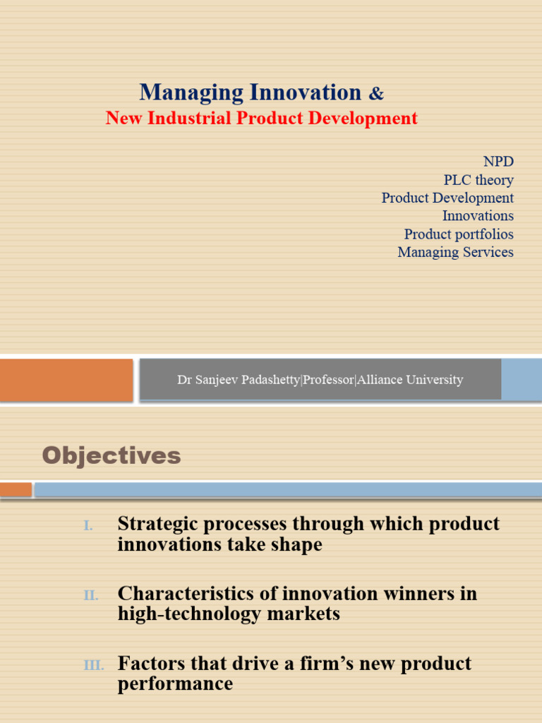 Managing Innovation and NPD | PDF | Disruptive Innovation | New Product ...