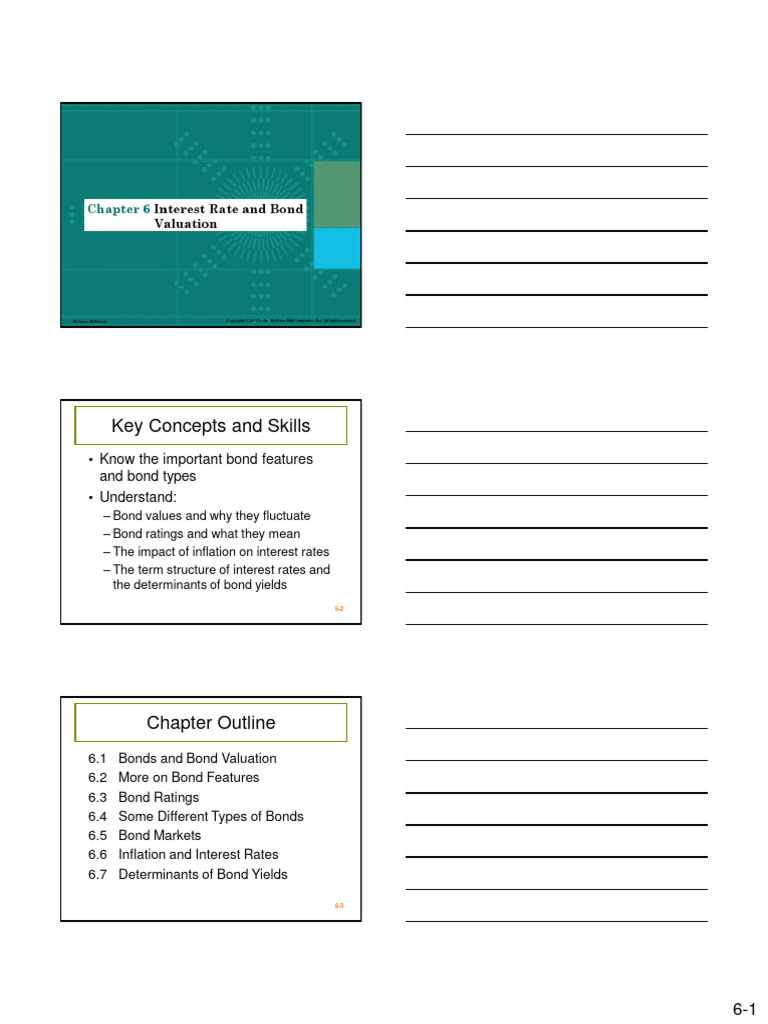 Chapter 6 download free pdf bonds finance private sector