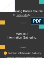 Ethical Hacking Basics Course Module3