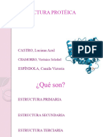 Unidad 7 Estructura Protéica Castro-Espíndola-Chamorro SI