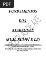 FUNDAMENTOS DOS ATABAQUES (apostilas do axé)