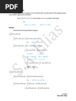 Integration by Parts