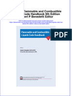 Ebook Nfpa 30 Flammable and Combustible Liquids Code Handbook 9Th Edition Robert P Benedetti Editor Online PDF All Chapter