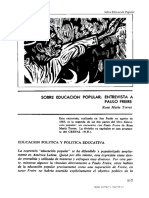 TORRES, Rosa - Educación Popular Un Encuentro Con Paulo Freire