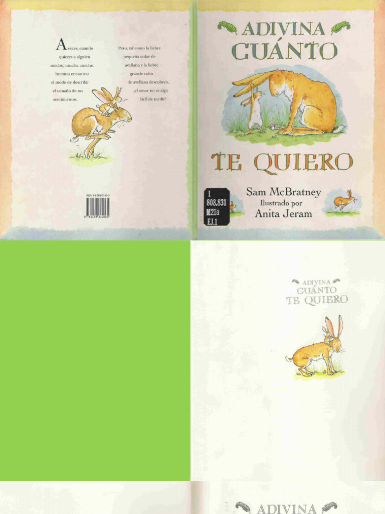 Adivina Cuánto Te Quiero | PDF