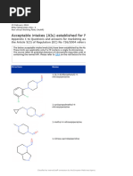 Acceptable Intakes for N-Nitrosamines | PDF | Clinical Medicine ...