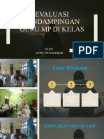 EVALUASI PENDAMPINGAN GMP