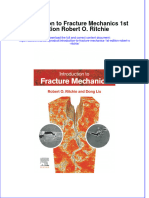 Ebook Introduction To Fracture Mechanics 1St Edition Robert O Ritchie Online PDF All Chapter