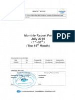 CON-MPR-1507-Monthly Report of July 2015
