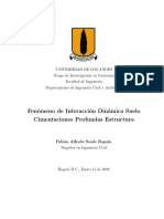 Fen Omeno de Interacci On Din Amica Suelo Cimentaciones Profundas Estructura