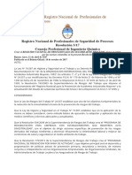 Resolución 3-17_Registro Nacional de  Profesionales de Seguridad de Procesos