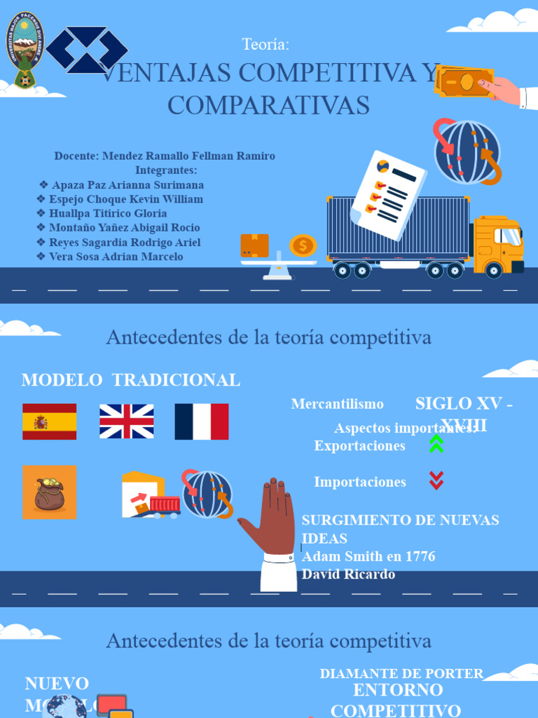 Ventaja Comparativa en Comercio Internacional | PDF | Ventaja ...