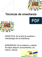 Técnicas de Enseñanza