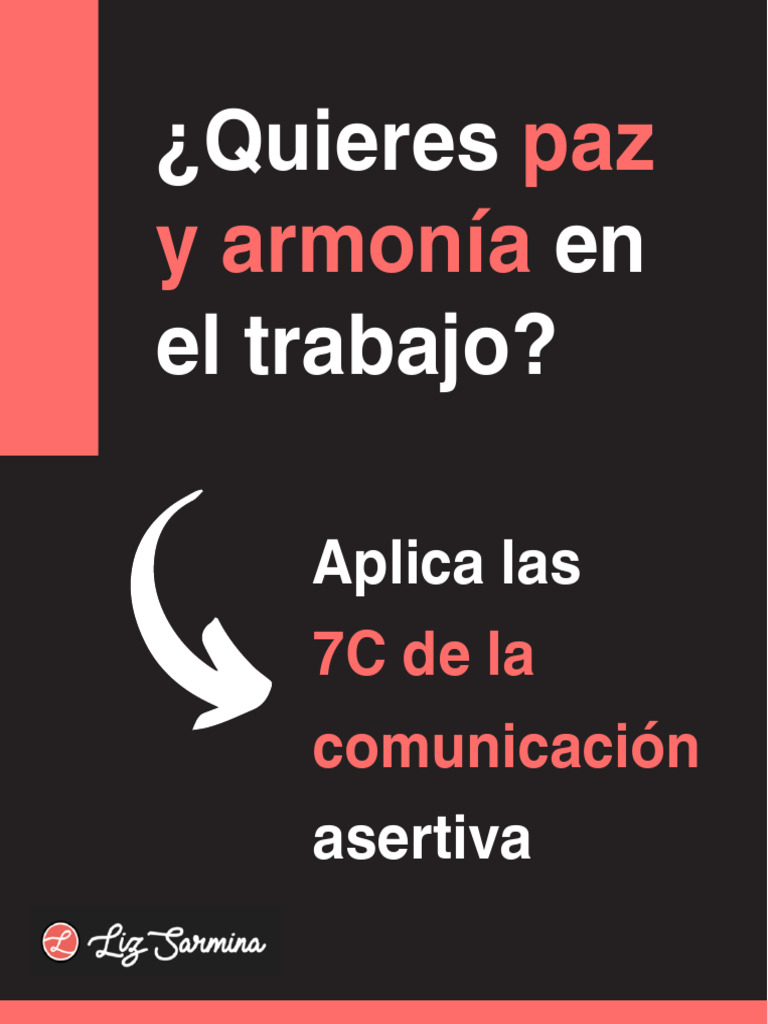 7C Comunicación Asertiva en El Trabajo | PDF