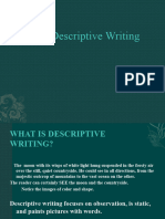 2.0 SSAT Descriptive Writing