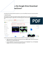 Howto Bypassthe Google Drive Download Quota Exceeded Error