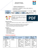 Sesión 4 - Matemática