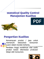 Statistical Quality Control Manajemen Kualitas