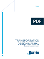 Transportation Design Manual