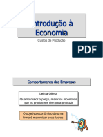 9 Custos de produção