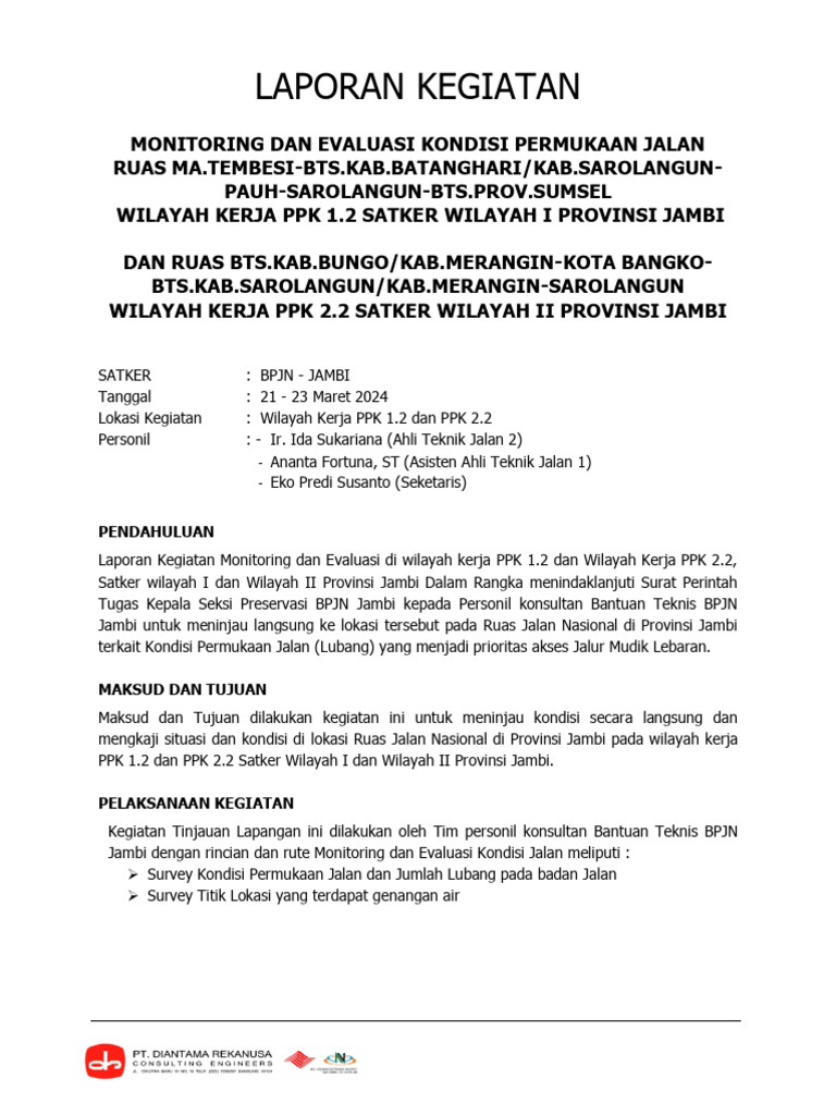 02 laporan kunjungan ke ppk 1 2 ruas n 15 n 16 n 17 update pdf