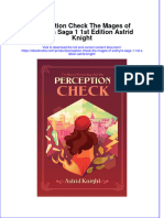 Ebook Perception Check The Mages of Velmyra Saga 1 1St Edition Astrid Knight Online PDF All Chapter