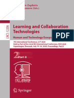 Learning and Collaboration Technologies: Human and Technology Ecosystems