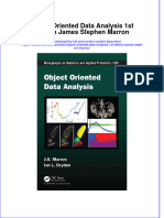 Ebook Object Oriented Data Analysis 1St Edition James Stephen Marron Online PDF All Chapter