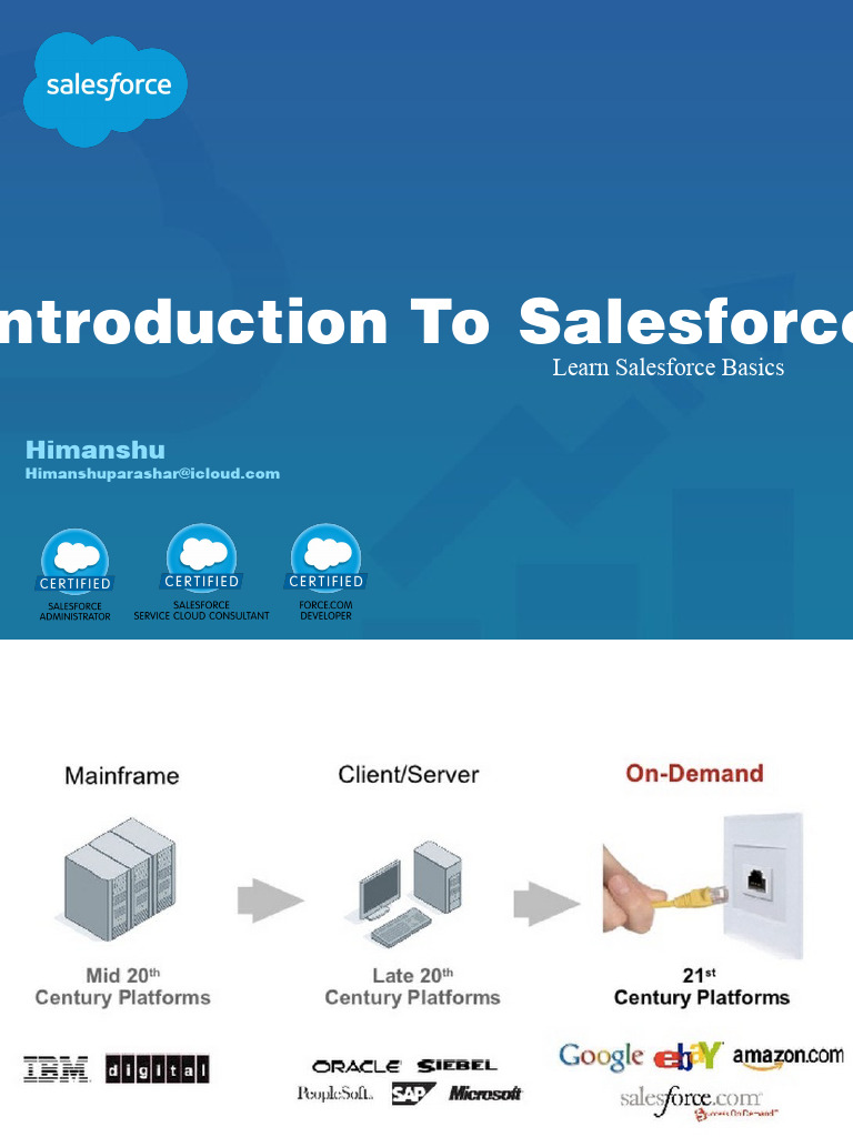 Introduction to salesforce download free pdf customer relationship