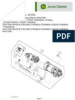 Motor Arrenque John Deere 410L