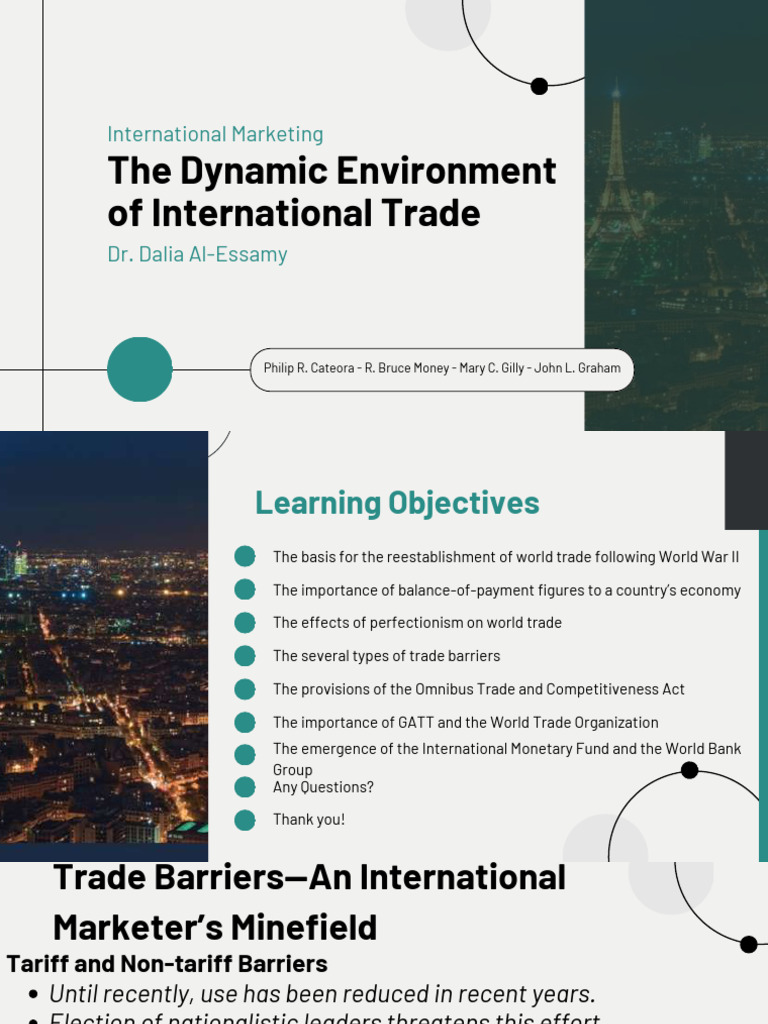 International Trade Dynamics Explained | PDF | Balance Of Payments ...