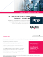 The Cyber Security Professionals Guide To Prompt Engineering