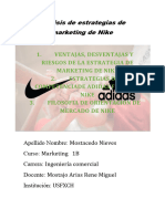 Análisis de estrategias de marketing de Nike