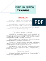 TEORIA DO CRIME - TIPICIDADE - ART 18 e 19 Do Código Penal