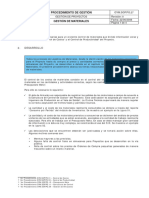 GYM - SGP.PG.27 - Gestión de Materiales