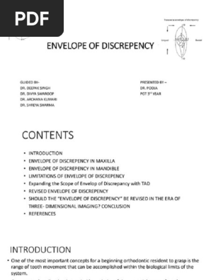 envelope of discrepancy