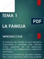 Tema 1 Derecho de Familia